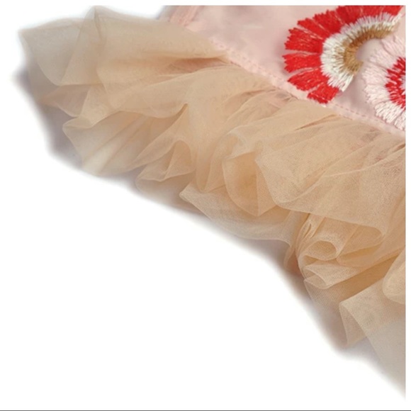 💜 The Suannah Embroidery Tulle Dress - Picture 4 of 8